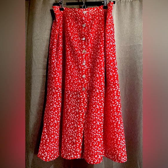 NWT Simons ICōNE Size L Midi Skirt - Picture 1 of 8